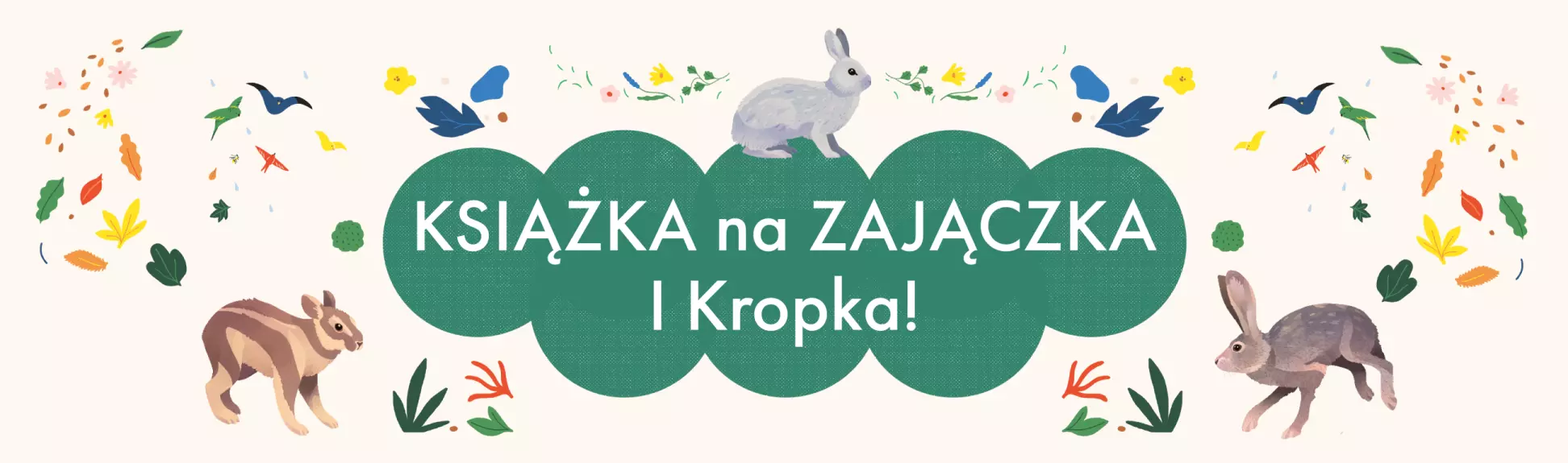 Książka na Zajączka i Kropka!