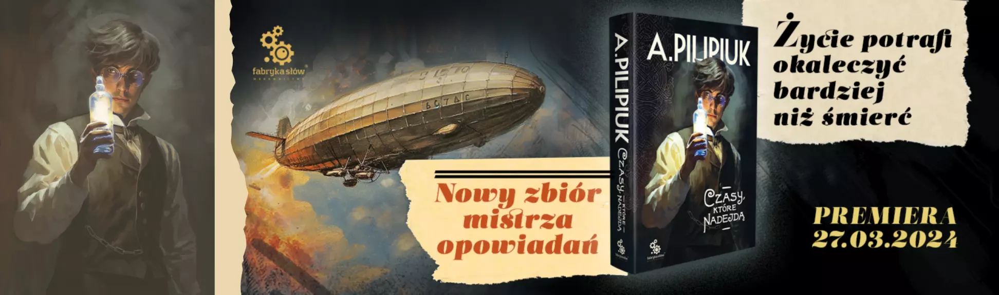 Andrzej Pilipiuk powraca z nowym tytułem, nie możesz tego przegapić!